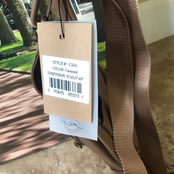 Stylish Tan Sling Bag - Picture 13 of 13